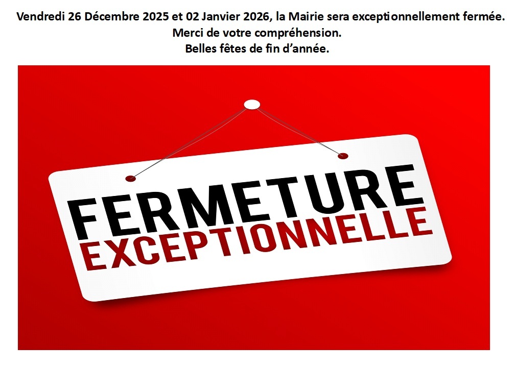 Fermeture Maire 